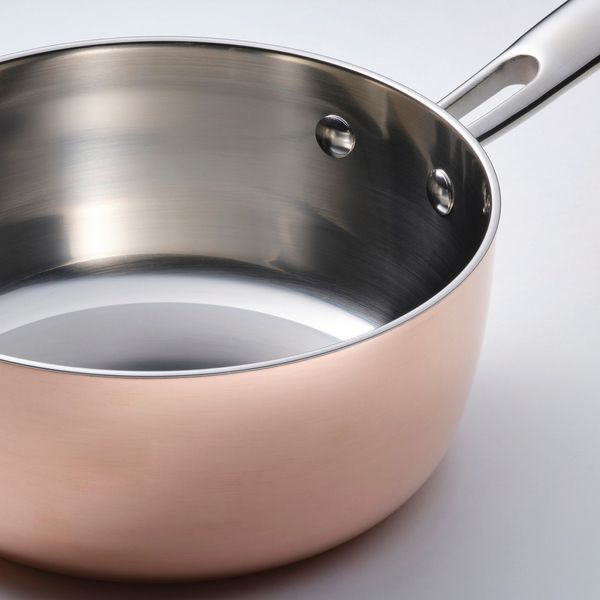 Кастрюля с крышкой, медь/нержавеющая сталь, 1,5 л FINMAT / 205.175.68