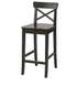 Барний стілець INGOLF / 402.485.13;чорно-коричневий;63;