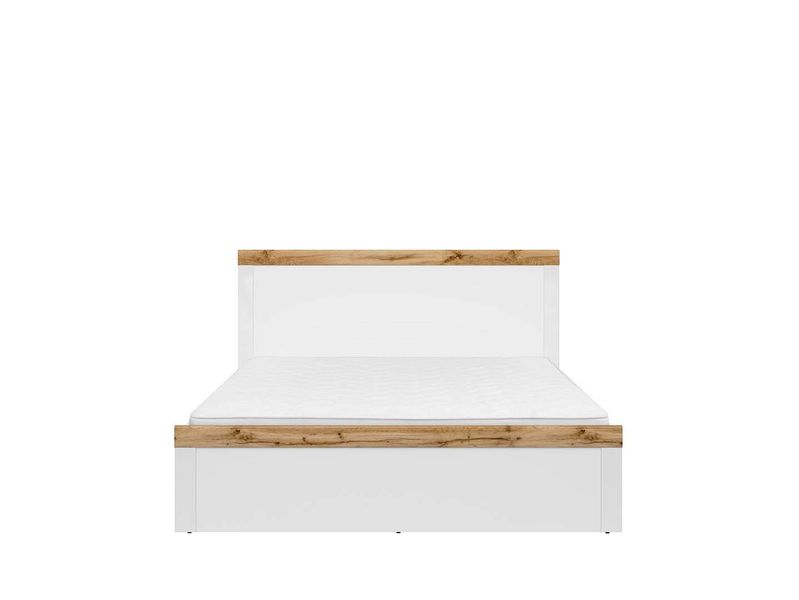 Кровать Holten / S440-LOZ/160-BI/DWO;дуб вотан / білий ;160;