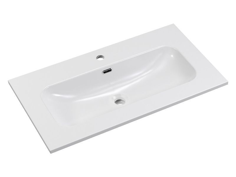 Умывальник мебельный FLY / FLY WHITE GLOSS UM 80-46 DP (E-8073-80);80; FLY магазин Glance Умывальник мебельный FLY / FLY WHITE GLOSS UM 80-46 DP (E-8073-80);80;