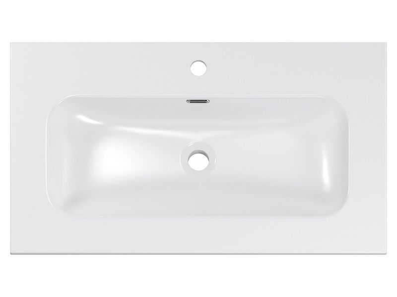 Умывальник мебельный FLY / FLY WHITE GLOSS UM 80-46 DP (E-8073-80);80; FLY магазин Glance Умывальник мебельный FLY / FLY WHITE GLOSS UM 80-46 DP (E-8073-80);80;