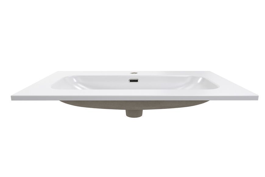 Умывальник мебельный FLY / FLY WHITE GLOSS UM 80-46 DP (E-8073-80);80; FLY магазин Glance Умывальник мебельный FLY / FLY WHITE GLOSS UM 80-46 DP (E-8073-80);80;