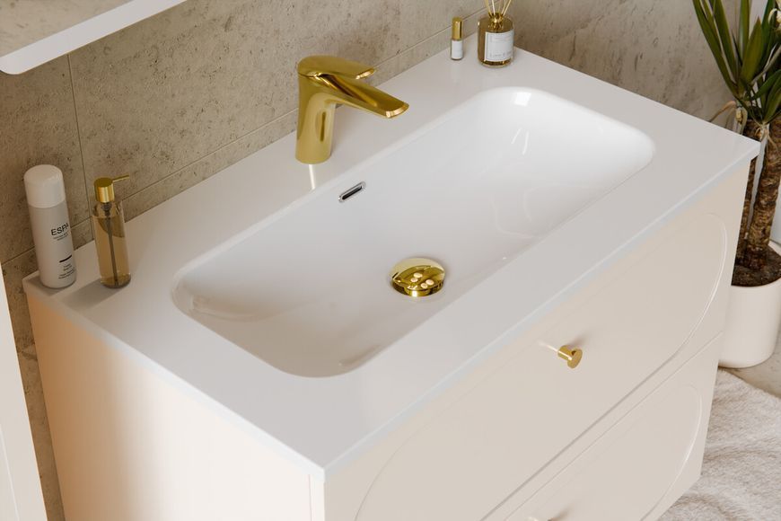 Умывальник мебельный FLY / FLY WHITE GLOSS UM 80-46 DP (E-8073-80);80; FLY магазин Glance Умывальник мебельный FLY / FLY WHITE GLOSS UM 80-46 DP (E-8073-80);80;