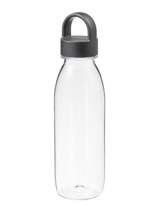Бутылка с крышкой IKEA 365+ / 204.800.13;темно-сірий;пластик;