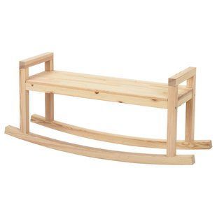 Скамейка, сосна, покрытая прозрачным лаком, 127 см. IKEA PS 2026 / 306.178.93