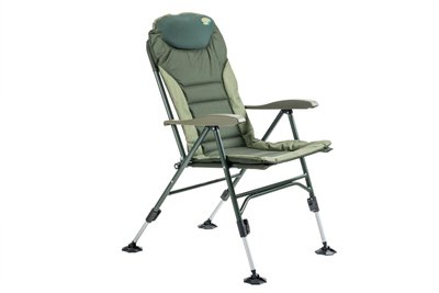 Кресло рыбацкое складное, туристическое Comfort Quattro с подлокотниками / M-CHCOMQ;