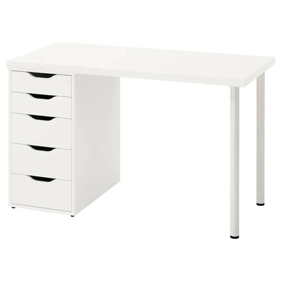 Комп'ютерный стіл LAGKAPTEN / ALEX / 694.168.17;білий;