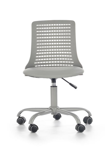 Комп'ютерне крісло PURE / V-CH-PURE-FOT-POPIEL;сірий;