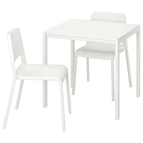 Стол и 2 стула MELLTORP / TEODORES / 392.969.01;білий;