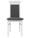 Кухонний стілець Idento Nkrs 2 / D09-TXK_NKRS/2-TX098-1-TK2053;теплий білий;