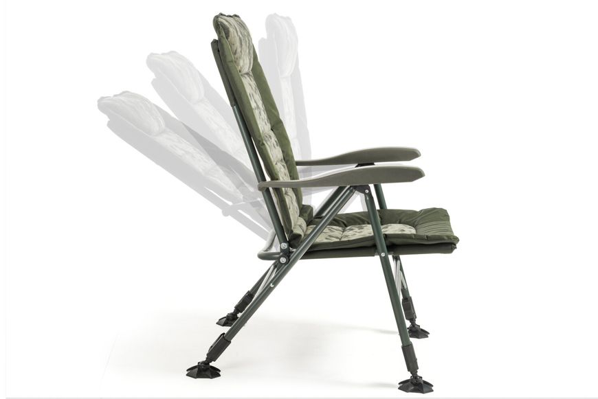 Крісло рибальське складне, туристичне CamoCODE Quattro з підлокітниками / M-CHCCQ;