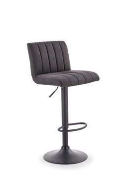Барний стілець H89 / V-CH-H/89-C.POPIEL;темно-сірий;Сталь;