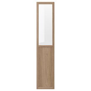 Панельная/стеклянная дверь, имитация дуба, 40x192 см OXBERG / 904.774.32