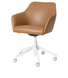 Офісне крісло TOSSBERG / LANGFJALL / 095.130.91;світло-коричневий/білий;екошкіра;