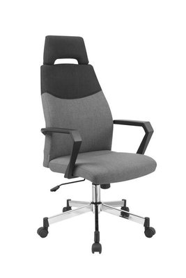 Комп'ютерне крісло OLAF / V-CH-OLAF-FOT-POPIEL;чорно-сірий;