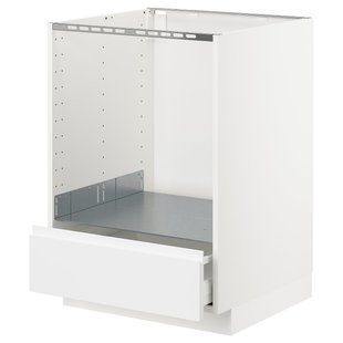 Випічка SZ stj з SZ, білий/Voxtorp матово-білий, 60x60 см METOD/MAXIMERA / 891.127.87
