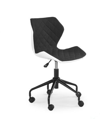 Комп'ютерне крісло MATRIX / V-CH-MATRIX-FOT-CZARNY;білий/чорний;