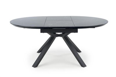 Кухонный стол VERTIGO / V-CH-VERTIGO-ST;чорний мармур/чорний;