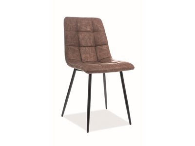 Кухонный стул LOOK / коричневий;екошкіра;