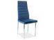 Кухонний стілець H-261 VELVET / синій;оксамит;96х38х40;