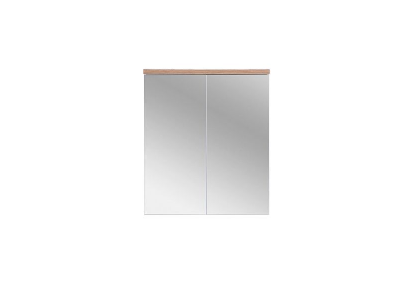 Шкафчик с зеркалом для ванной комнаты BALI / BALI WHITE 840 FSC;білий;60;