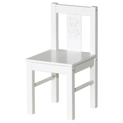 Детский стул KRITTER / 401.536.99;білий;
