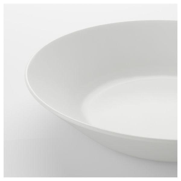 Глубокая тарелка OFTAST Ø 20 / 003.189.42;білий;скло;