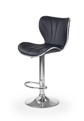 Барний стілець H69 / V-CH-H/69;чорний;Сталь;