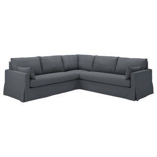 4-місний кутовий диван, Грансель сірий HYLTARP / 495.148.14