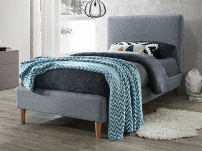 Кровать ACOMA / сірий;90х200;