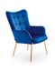 Кресло CASTEL 2 / V-CH-CASTEL_2-FOT-GRANATOWY;синій;