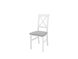 Кухонний стілець Alla 3 / D09-TXK_ALLA_3-TX098-1-TK_ADEL_6_GREY;теплий білий;Adel 6 Grey;