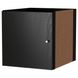 Шкафчик для стеллажа KALLAX / 602.781.70;чорний/коричневий;