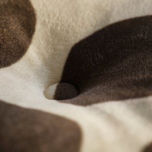 Чохол для табурета, бежево-коричневий/жирафовий плямистий візерунок, 38 см SANDLOPARE / 806.032.33