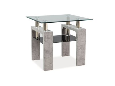 Журнальный столик Lisa D / LISADTBT;бетон;60X60X55;