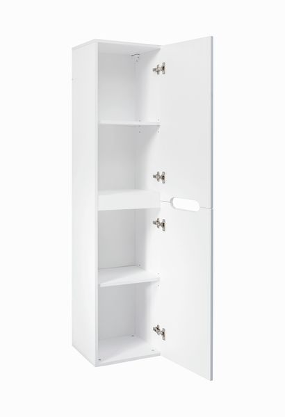 Шафка для ванної кімнати висока FIJI / WHITE 80-01-D-2D ;білий;166;