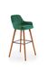 Барный стул H-93 / V-CH-H/93-C.ZIELONY;темно-зелений;