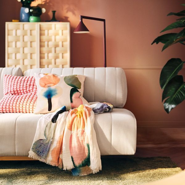 Ковдра, біла/різнокольорова, 150x200 см IKEA PS 2026 / 306.176.33 IKEA PS 2026 магазин Glance Ковдра, біла/різнокольорова, 150x200 см IKEA PS 2026 / 306.176.33