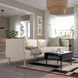 Модульный диван на 4 места, древесина Vissle/бежевый. LILLEHEM / 395.360.53