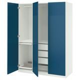 Комплект одежды, бело-голубой, 150x60x201 см. PAX/FYRUDDEN / 095.816.50 PAX/FYRUDDEN магазин Glance