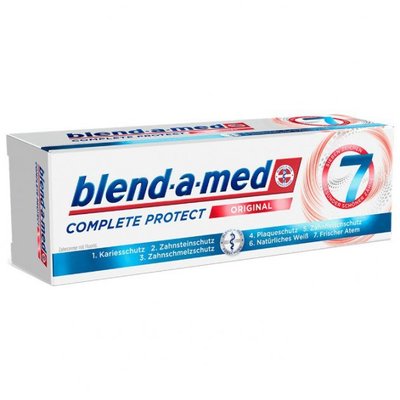 Зубна паста Blend a med COMPLETE 7 Orginal, 100мл / COMPLETE 7 Orginal;100мл;