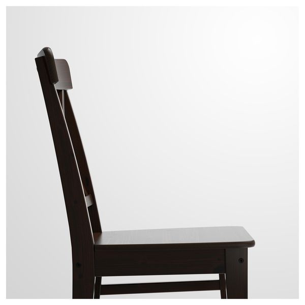 Кухонний стілець INGOLF / 602.178.22;коричневий/чорний;