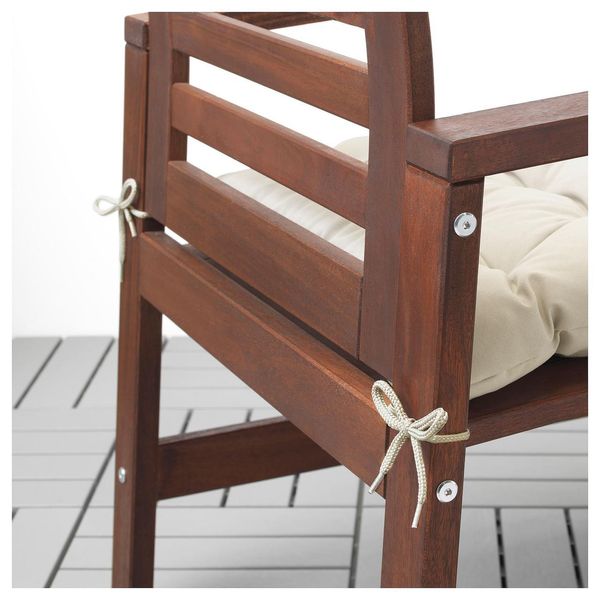 Подушка для кресла KUDDARNA 44x44 см / 004.110.87;бежевий;