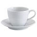 Чашка з блюдцем для кави VARDERA / 602.774.63;білий;Фарфор;