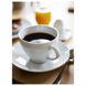 Чашка с блюдцем для кофе VARDERA / 602.774.63;білий;Фарфор;