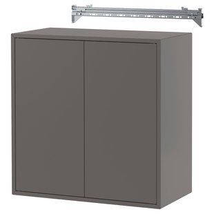 Навісна шафа, темно-сірий колір, 70x35x70 см EKET / 694.352.22