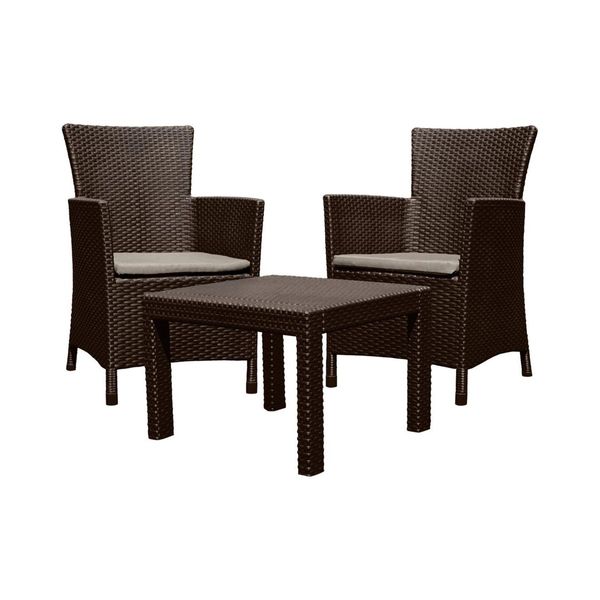 Комплект мебели для сада ROSARIO / 45643444;коричневий;