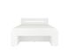 Ліжко Nepo 140 Plus / S435-LOZ3S-BI;білий;ДСП ламінована;