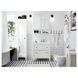 Шкаф с зеркалом HEMNES 83x16x98 см / 402.176.77;білий;