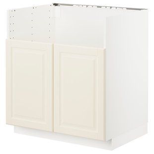 Шафа TALLSJ&Ouml;N, білий/Бодбін кремовий, 80x60 см METOD / 495.503.07